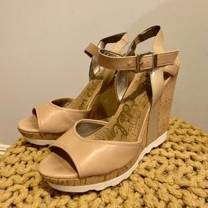 Sam Edelman platform sandals size 8